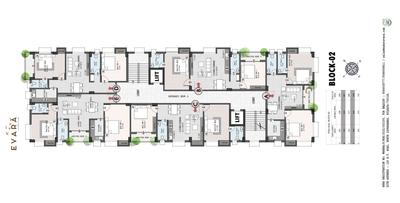 Image of 839 Sq.ft 3 BHK Apartment / Flat for sale in Saket Evara, Baranagar, Kolkata for Rs. 9100000