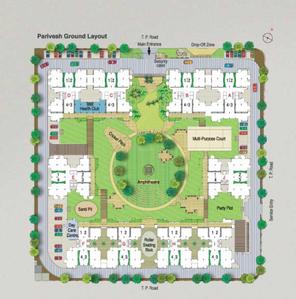 Image of 2009 Sq.ft 3 BHK Apartment / Flat for sale in Safal Parivesh, Prahlad Nagar, Ahmedabad for Rs. 17500000