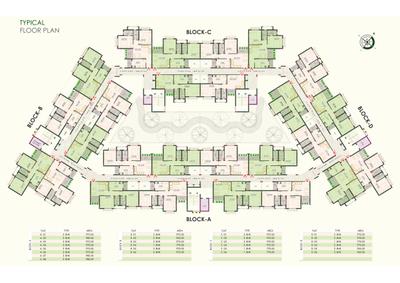 Image of 1000 Sq.ft 2 BHK Apartment / Flat for sale in Land Habitat One 54, Derebail, Mangalore for Rs. 5650000