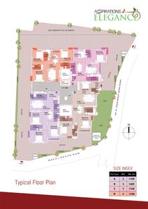 Image of 1100 Sq.ft 3 BHK Apartment / Flat for sale in Aspirations Elegance, Kalighat, Kolkata for Rs. 16100000