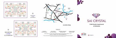 Image of 950 Sq.ft 2 BHK Apartment / Flat for sale in SSD Sai Crystal, Rahatani, Pune for Rs. 8500000