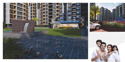 Image of 1215 Sq.ft 2 BHK Apartment / Flat for sale in Kavish Karnavati Riviera, New Maninagar, Ahmedabad for Rs. 4000000