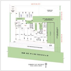 Image of 1890 Sq.ft 3 BHK Apartment / Flat for sale in Shivay Satkar Lakeview, Vaishno Devi Circle, Ahmedabad for Rs. 6510000