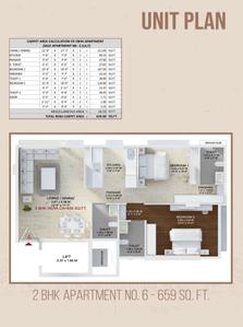 Image of 620 Sq.ft 2 BHK Apartment / Flat for sale in Best Harmony Residency, Ghatkopar East, Mumbai for Rs. 16000000