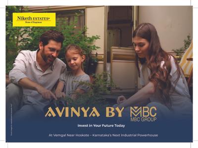 Image of 1200 Sq.ft Residential Plot / Land for sale in MBC Avinya Enclave, Vemagal, Kolar for Rs. 3840000