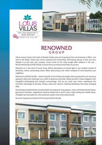 Image of 1390 Sq.ft 3 BHK Independent House for sale in Renowned Lotus Villa Apartment, Noida Extension, Greater Noida for Rs. 8600000