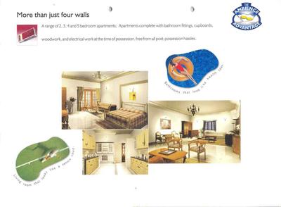 Image of 5750 Sq.ft 5 BHK Apartment / Flat for sale in Ambience Lagoon, DLF Phase 3, Gurgaon for Rs. 119500000