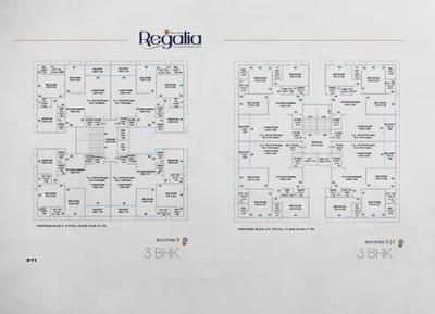 Image of 2205 Sq.ft 3 BHK Apartment / Flat for sale in Shyam Milestone Regalia, Vesu, Surat for Rs. 12100000