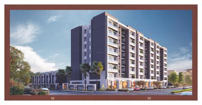 Image of 720 Sq.ft 2 BHK Apartment / Flat for sale in Taj Residency, Tandalja, Vadodara for Rs. 4000000