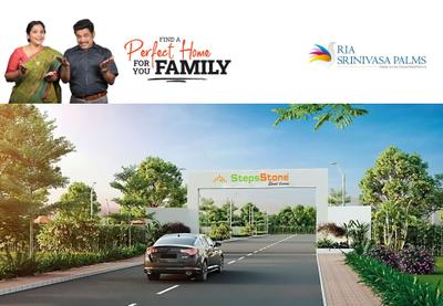 Image of 637 Sq.ft Residential Plot / Land for sale in StepsStone Ria Srinivasa Palms, Thirunindravur, Chennai for Rs. 1800000