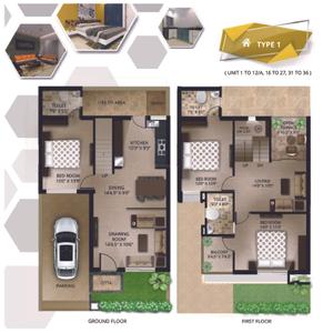 Image of 2520 Sq.ft 3 BHK Villa for sale in Hari Om Sollitaire, Manipur, Ahmedabad for Rs. 17000000