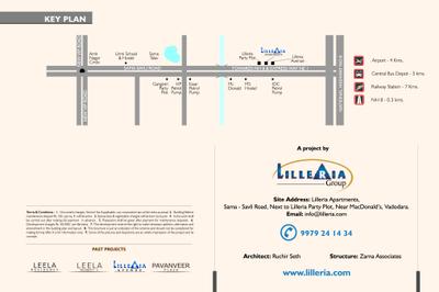 Image of 1650 Sq.ft 3 BHK Apartment / Flat for sale in Lilleria Apartments I And II, Sama Savli, Vadodara for Rs. 5700000