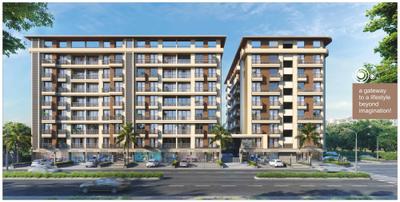 Image of 639 Sq.ft 2 BHK Apartment / Flat for sale in Shri Hari Sahitya Elenza, GIDC Naroda, Ahmedabad for Rs. 4700000