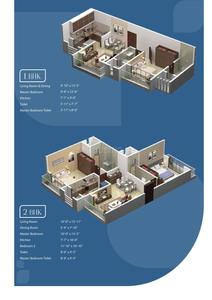 Image of 610 Sq.ft 1 BHK Apartment / Flat for sale in Sudarshan Sky Heights, Thane West, Thane for Rs. 6754686