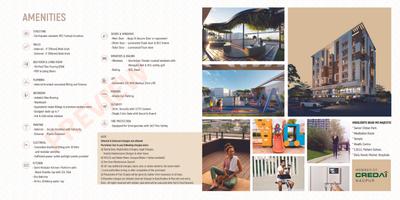 Image of 993 Sq.ft 2 BHK Apartment / Flat for sale in Taj MS Majestic, Bhilgaon, Nagpur for Rs. 3700000