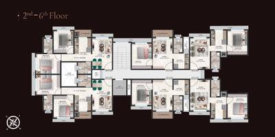 Image of 845 Sq.ft 2 BHK Apartment / Flat for sale in Fia Aangan, Palghar, Mumbai for Rs. 4000001