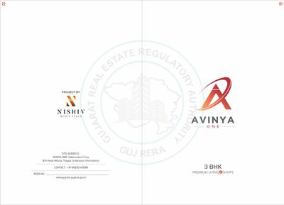 Image of 1854 Sq.ft 3 BHK Apartment / Flat for sale in Nishiv Avinya One, Vaishno Devi Circle, Ahmedabad for Rs. 6662000