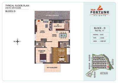 Teja Fortune Heights Brochure 105
