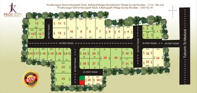Image of 3485 Sq.ft Residential Plot / Land for sale in JK Pride City, Kariapatti, Virudhunagar for Rs. 4000000