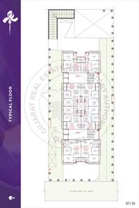 Image of 810 Sq.ft 2 BHK Apartment / Flat for sale in Harvy Ideal Iris, Vaishno Devi Circle, Ahmedabad for Rs. 5890000