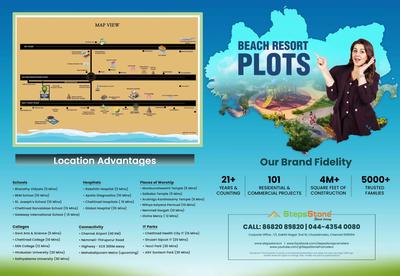 Image of 1000 Sq.ft Residential Plot / Land for sale in Steps Stone Secret Auraa, Kovalam, Chennai for Rs. 3900000
