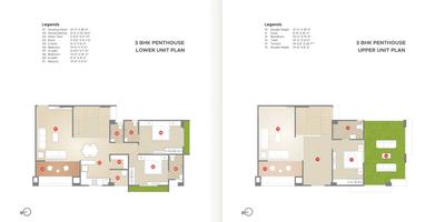 Image of 3159 Sq.ft 3 BHK Apartment / Flat for sale in Sai Texas 3, Raysan, Gandhinagar for Rs. 13500000