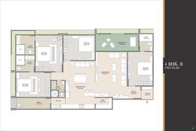 Image of 3475 Sq.ft 4 BHK Apartment / Flat for sale in Nysa Essence 51, Ghatlodiya, Ahmedabad for Rs. 37000000