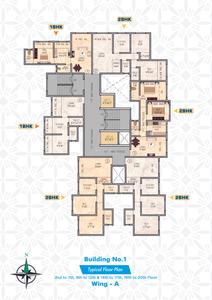 Image of 580 Sq.ft 1 BHK Apartment / Flat for sale in GP Complex Building No 1, Naigaon East, Naigaon for Rs. 3400000