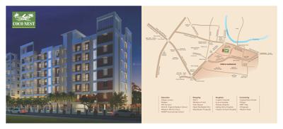 Image of 1050 Sq.ft 2 BHK Apartment / Flat for sale in Lakshadeep Coconest Building A B C, Pimple Saudagar, Pune for Rs. 7200000