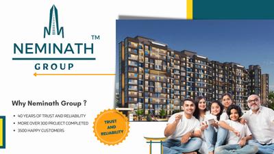 Image of 660 Sq.ft 1 BHK Apartment / Flat for sale in Neminath Hiloni Heights, Fatherwadi, Vasai for Rs. 3650000