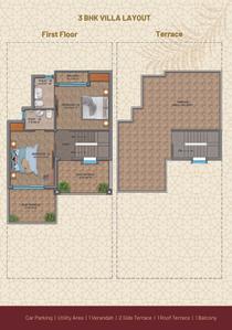 Image of 1598 Sq.ft 3 BHK Apartment / Flat for sale in Emperium Palm Drive, Nizampur, Panipat for Rs. 8200000