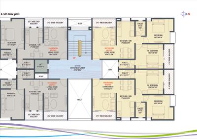 Image of 705 Sq.ft 1 BHK Apartment / Flat for sale in Percept Bounty, Wadgaon Sheri, Pune for Rs. 6000000