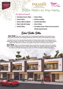 Image of 2295 Sq.ft 3 BHK Villa for sale in Paradise Gokul Vatika, Noida Extension, Greater Noida for Rs. 9031000