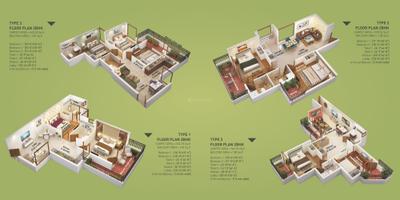 Image of 750 Sq.ft 3 BHK Apartment / Flat for sale in Breez Global Heights 89, Sector 89, Gurgaon for Rs. 7500000