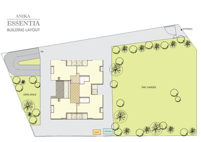 Image of 1350 Sq.ft 2 BHK Apartment / Flat for sale in Anika Essentia, Ghorpadi, Pune for Rs. 18000000