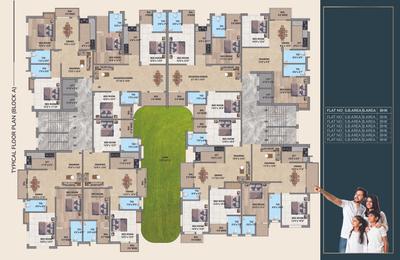 Image of 1396 Sq.ft 3 BHK Apartment / Flat for sale in Aryan Enclave, Tupudana, Ranchi for Rs. 5600000