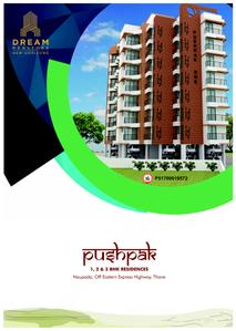 Image of 870 Sq.ft 2 BHK Apartment / Flat for sale in Dream Pushpak CHS, Thane West, Thane for Rs. 15300000