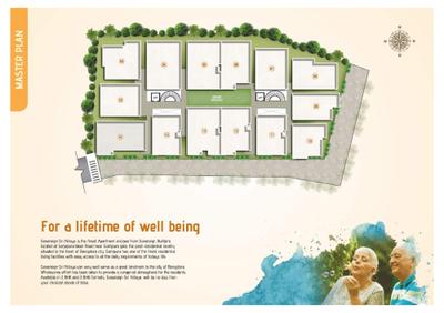 Image of 1050 Sq.ft 2 BHK Apartment / Flat for sale in Sovereign Srinilaya, Sompura, Bengaluru for Rs. 6300000