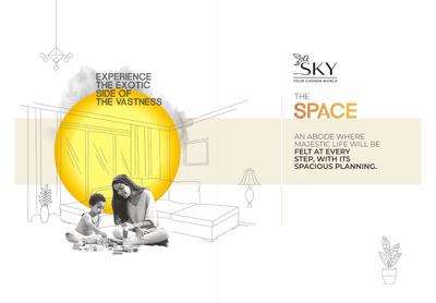 Image of 620 Sq.ft 2 BHK Apartment / Flat for sale in SBM Sky, Thane West, Thane for Rs. 11000000