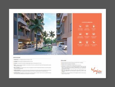 Image of 1629 Sq.ft 3 BHK Apartment / Flat for sale in Yogi Platina, Sargasan, Gandhinagar for Rs. 8000000