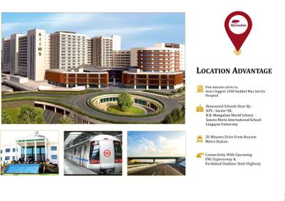 Image of 1540 Sq.ft 3 BHK Builder Floor for sale in Emarald Maple, Sector 97, Faridabad for Rs. 9000000