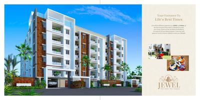 Image of 1205 Sq.ft 2 BHK Apartment / Flat for sale in Prekon Jewel by Prekon Constructions, Miyapur, Hyderabad for Rs. 9000000