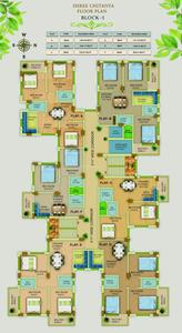 Image of 926 Sq.ft 2 BHK Apartment / Flat for sale in Shree Chaitanya Housing Complex Block 2, Bamunara, Durgapur for Rs. 2000000