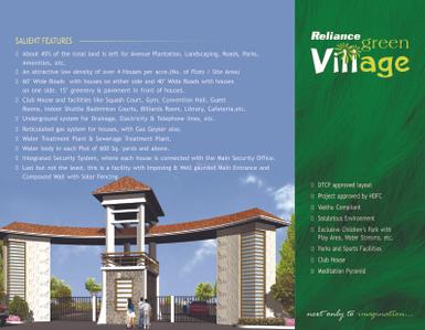 Image of 4600 Sq.ft 4 BHK Villa for sale in Reliance Green Village Extension, Mokila, Hyderabad for Rs. 120000000