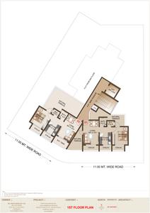 Image of 670 Sq.ft 1 BHK Apartment / Flat for sale in Noviya Guru Krupa Heights, Ulwe, Navi Mumbai for Rs. 3832000