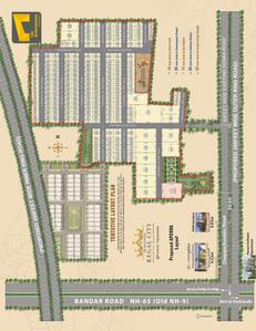 Image of 1650 Sq.ft Residential Plot / Land for sale in Regal City, Poranki Rural, Vijayawada for Rs. 6220000