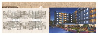 Image of 910 Sq.ft 2 BHK Apartment / Flat for sale in Sainath Construction Takshashila 2, Gotri, Vadodara for Rs. 2400000