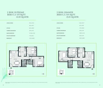 Image of 615 Sq.ft 1.5 BHK Apartment / Flat for sale in MICL Aaradhya Eastwind, Vikhroli East, Mumbai for Rs. 14200000