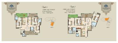 Image of 2500 Sq.ft 3 BHK Apartment / Flat for sale in Siddharth Rajpur Regal, Paltan Bazaar, Dehradun for Rs. 35000000