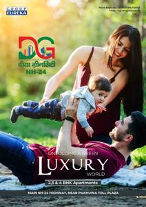 Image of 1350 Sq.ft 3 BHK Apartment / Flat for sale in Eureka Diya Green City Nh 24, Pilkhuwa, Hapur for Rs. 5000000